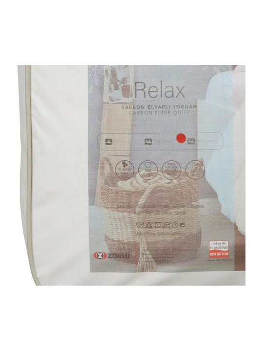 Tac Pilotă Dublu 200x220cm Alb 300 g/mp²Gsm