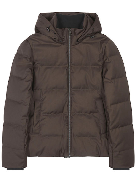 Μπουφάν Puffer Καφέ
