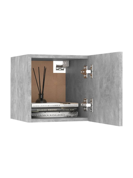 Wand Kremasto Noutlapi Salonio Apo Moiresanida Gray Skyrodematos 30.5x30x30cm