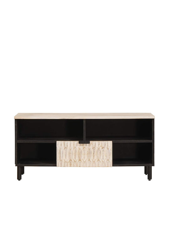Έπιπλο Τηλεόρασης Λευκό Μ100xΠ33.5xΥ46cm