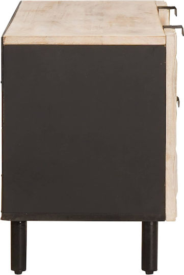 TV Stand White 105x33.5x46cm