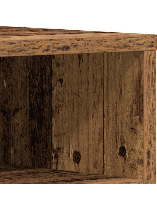 TV-Ständer aus Metall & altem Holz M150xT30xH44.5cm