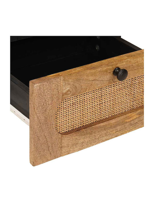Комод Стъклен Solid mango wood 40x33x46см