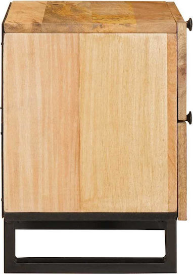 Комод Дървен Solid mango wood 40x33.5x46см