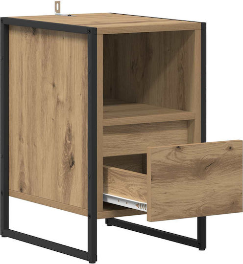 Комод Дървен Кафяв 39.5x30x50см