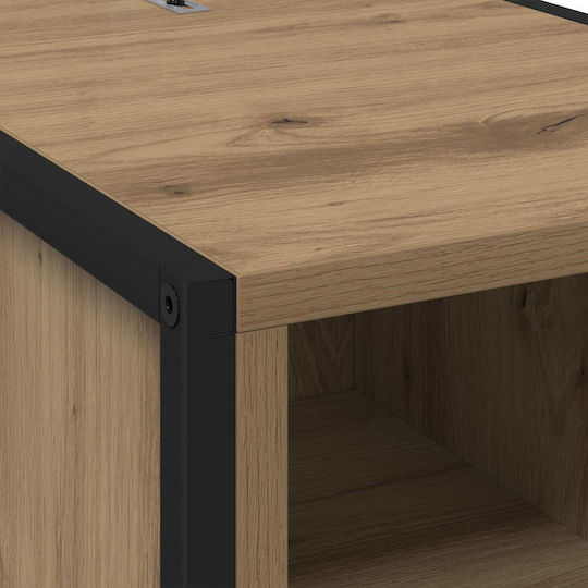 Комод Дървен Кафяв 39.5x30x50см