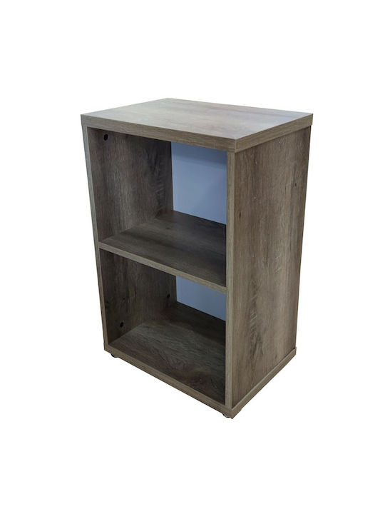Bookcases Stepladder Gray 3 Pieces 42x30x123cm