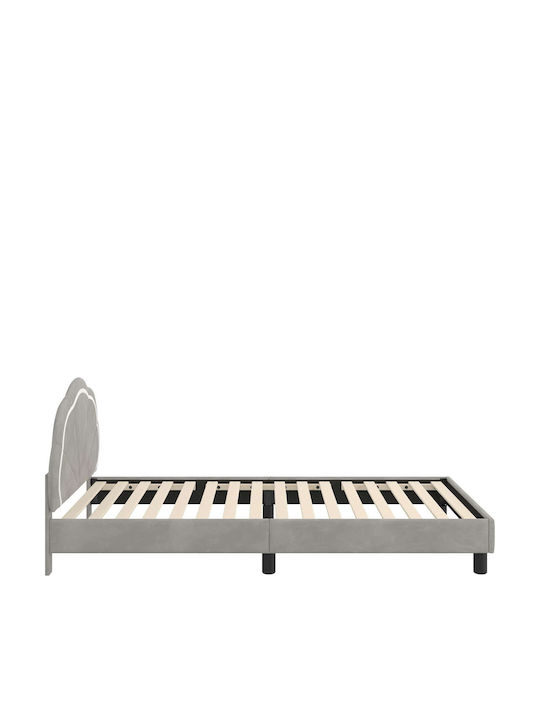 Kinderbett Einzeln Gray für Matratze 90x190cm