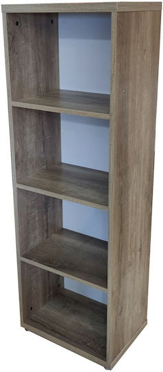 Bibliotheken Grau 3Stücke 42x30x123cm