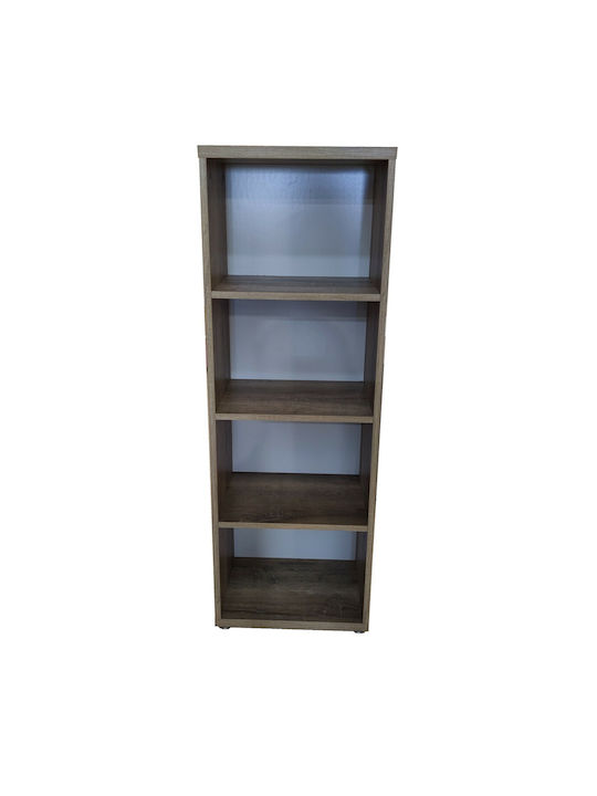 Bookcases Stepladder Gray 3 Pieces 42x30x123cm
