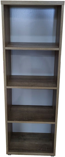 Bibliotheken Grau 3Stücke 42x30x123cm
