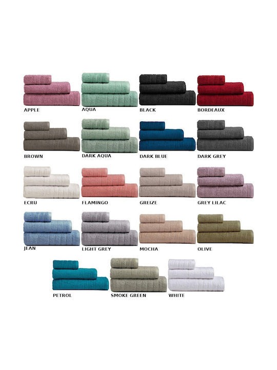 Melinen Facecloth Fresca 50x90cm Jean Weight 500gr/m²