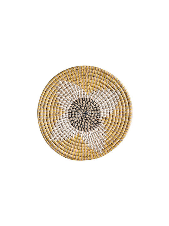 Beliani Set 6 decorațiuni de perete din iarbă de mare multicolore Bacninh