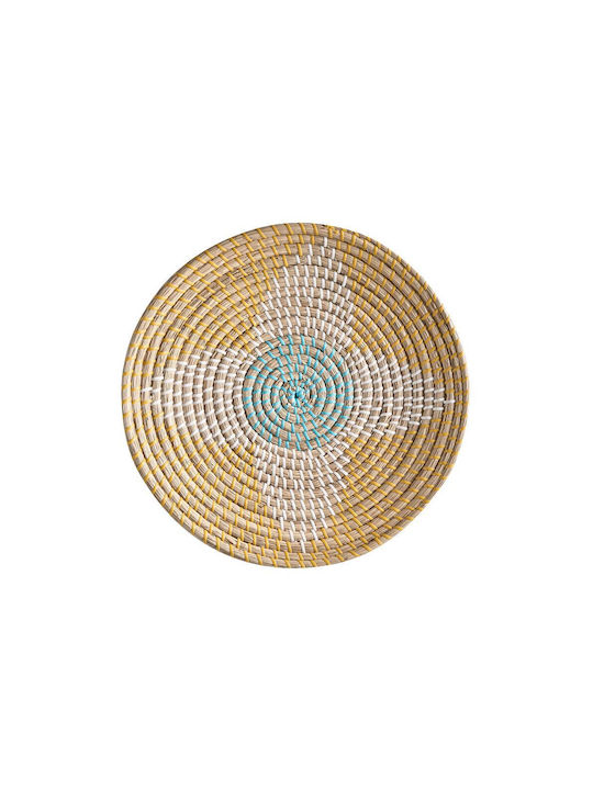 Beliani Set 6 decorațiuni de perete din iarbă de mare multicolore Bacninh