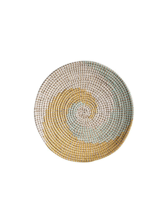 Beliani Set 6 decorațiuni de perete din iarbă de mare multicolore Bacninh