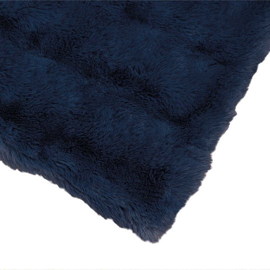vidaXL Καναπέ 130x150εκ. Θαλασσί Μπλε