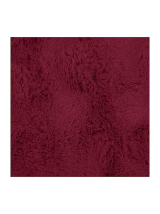 vidaXL Pelzige Decke Couch 130x150cm Türkis Rotes