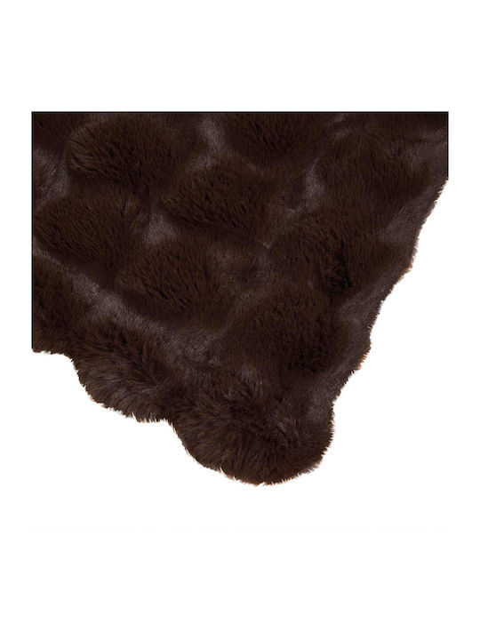 vidaXL Pătură Blănoasă Superdublă 240x270cm Camelopard