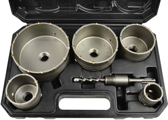 Geko Lochsäge Karbid mit Durchmesser von 40mm bis 125mm für Beton und Kunststoff
