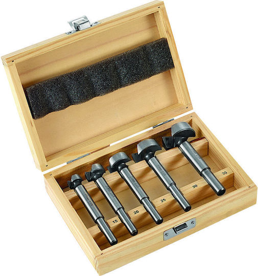 Lux Tools Σετ Ποτηροπρίονα με Διάμετρο από 1mm έως 35mm για Ξύλο