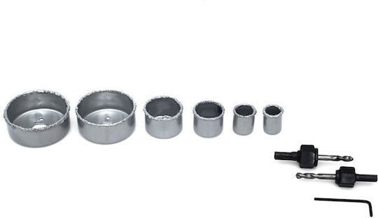 Tagred Set de burghie diamantate cu diametru între 22mm și 73mm pentru Gresie