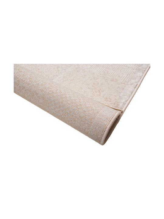 Klonaras Modern 9302 Χαλί Στρογγυλό Cream Φ160cm