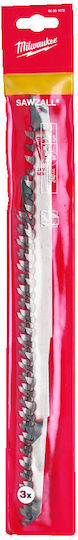 Milwaukee S1542K Jig Saw Blade for Wood 240mm Spathosega 48001078