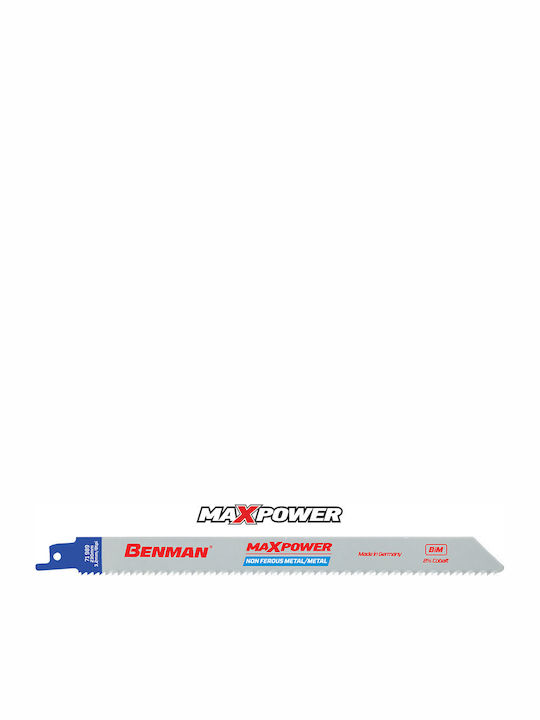 Benman S1126CHF Λάμες MaxPower 10TPI για Μέταλλο 300mm 5τμχ