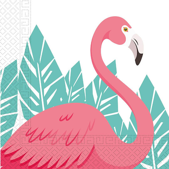 Party Set Flamingo-Motiv