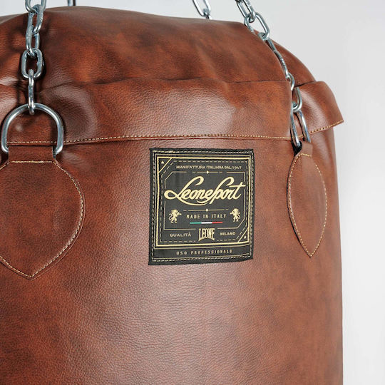 Leone Vintage Filled Punching Bag 95kg Brown