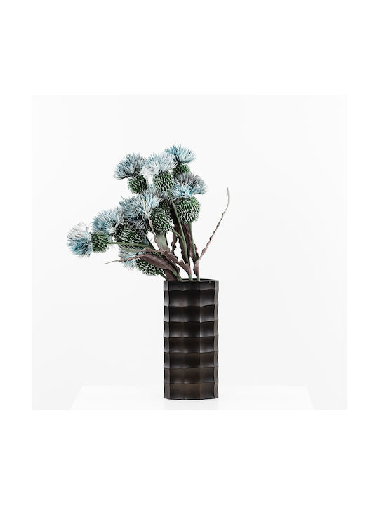 Cosmos Artificial Flower 90 Eva Foam Blue Green Set of 12 Pcs 015034 Eva Foam