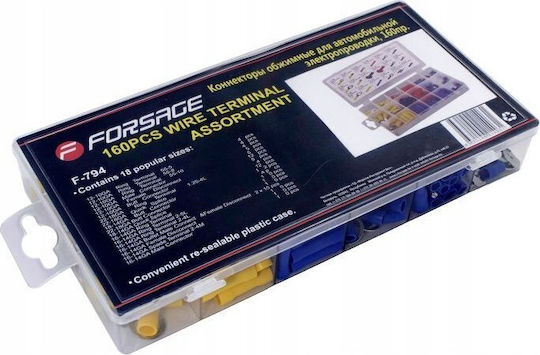 Insulated Bullet Terminal Yellow 100pcs 28005-160
