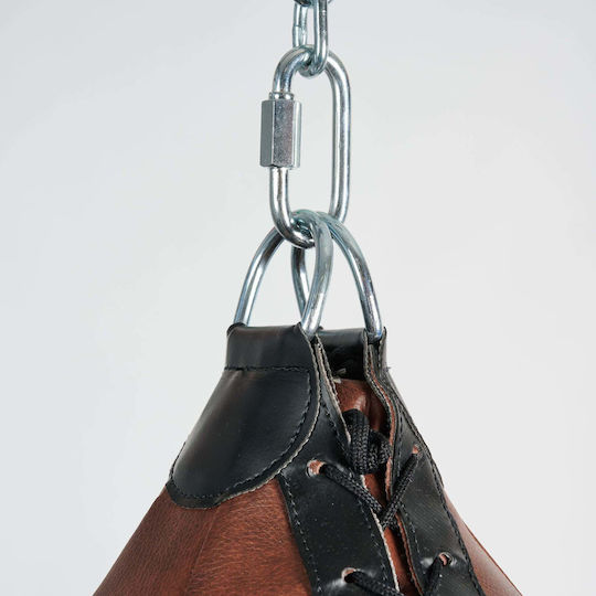 Leone Vintage Punching Bag 18kg 48cm Brown