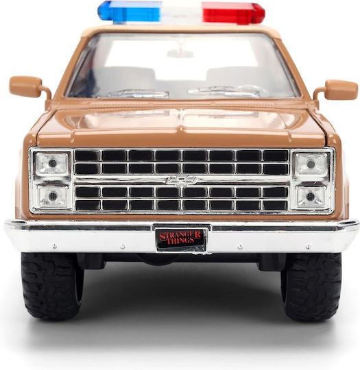 Jada Toys Stranger Things Hoppers Chevy K5 Blazer Количка 1:32 Полицейска кола