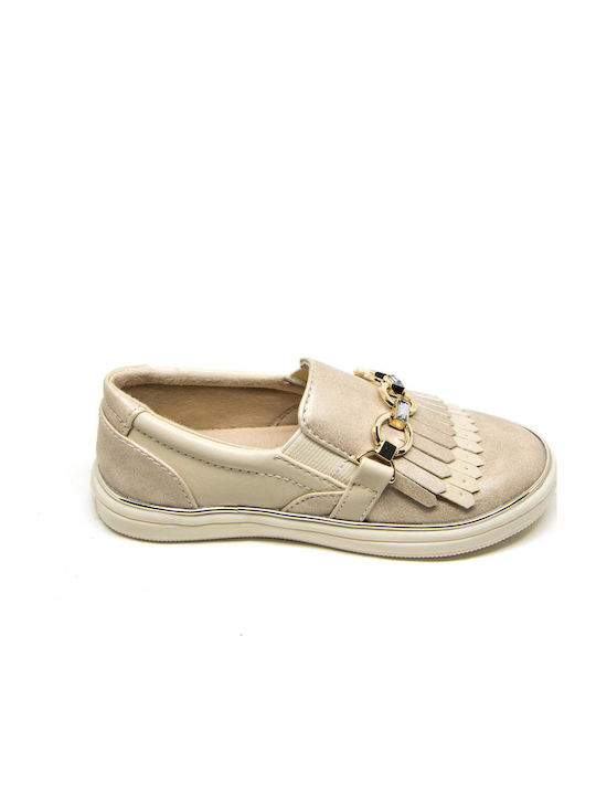 Mocasini Copii Aurii