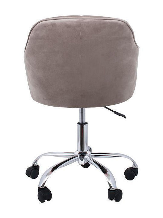 Fylliana 1819 Office Chair with Brown Arms 2 Pieces