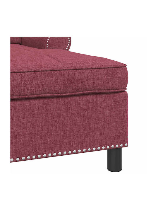 Modern Chesterfield Liegestuhl Rote 91x157x91cm 42022933