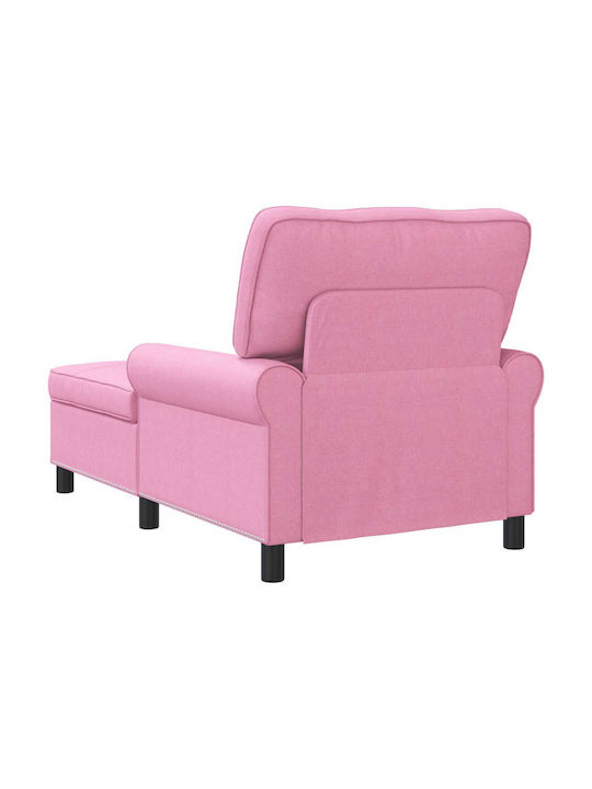Modernes Liegestuhl Rosa M91xB157xH91cm