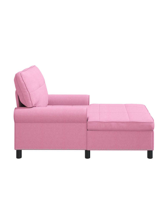 Modernes Liegestuhl Rosa M91xB157xH91cm