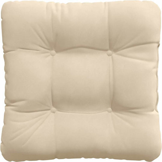 vidaXL Perna De Canapea Bej 40x40cm