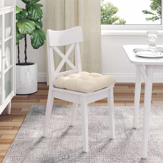 vidaXL Sofa Cushion Beige 40x40cm