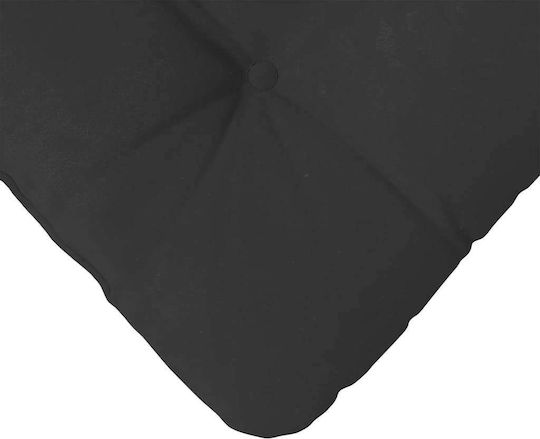 vidaXL Perna De Canapea Neagră 40x40cm