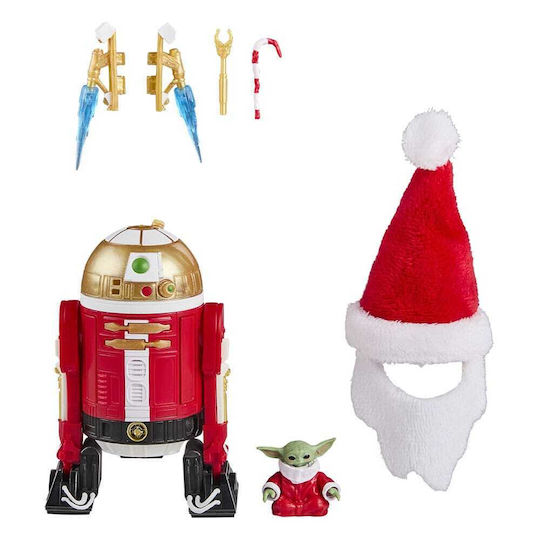 Star Wars: Black Series - Astromech Droid (holiday Edition) Φιγούρα Δράσης (15cm) Διακοσμητικός Άι Βασίλης Μαύρος 15εκ.