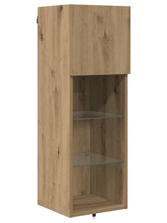 Σύνθετο Σαλονιού Artisan Oak με Φωτισμό
