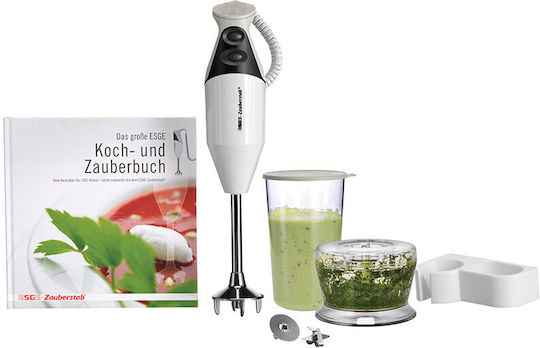 ESGE M 160 G Gourmet Handmixer mit Edelstahl-Stab 160W Weiß