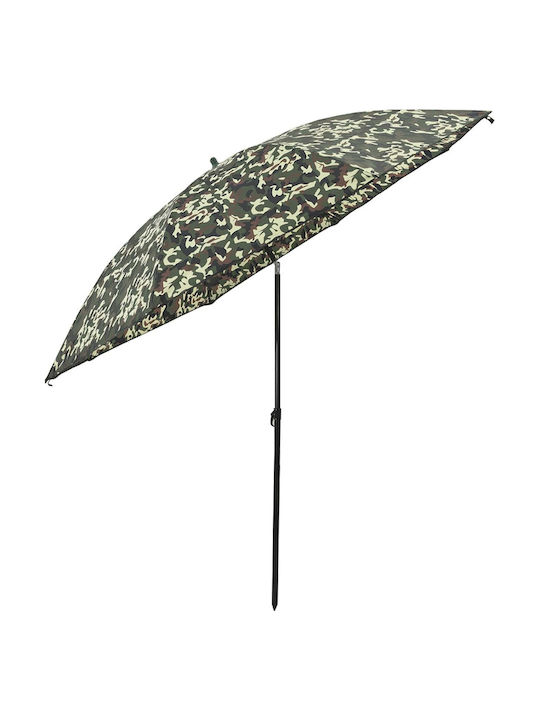 Garten & Terrassen Sonnenschirm Bodenständer Metall Bunt mit Kurbel 2.1x2.1m 42006684