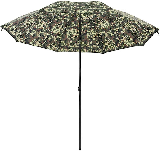 Umbrelă Metalică Multicoloră cu Volan 1.93x1.93m 42006690