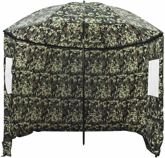 Umbrelă Metalică Multicoloră cu Volan 1.93x1.93m 42006690