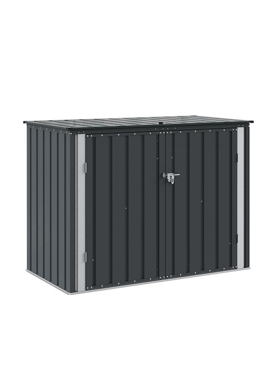 Метал Градински Склад Отворен Тип Д1.515xШ0.82xВ1.105м