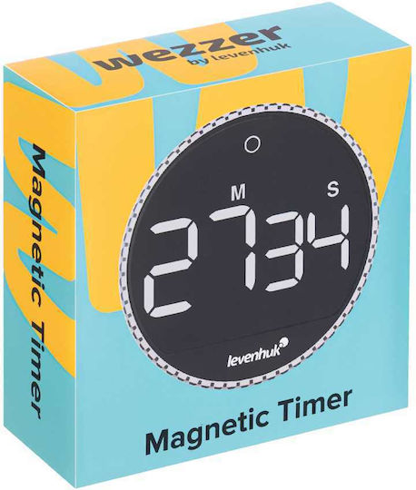 Levenhuk Ceas De Masă Digital Led Metalic Negru 81390